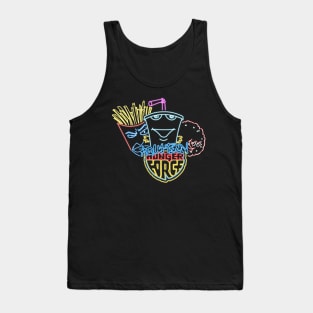 Aqua Teen neon style Tank Top